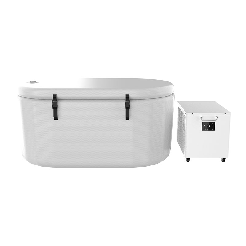 Stort kaldt stupebasseng oppblåsbart