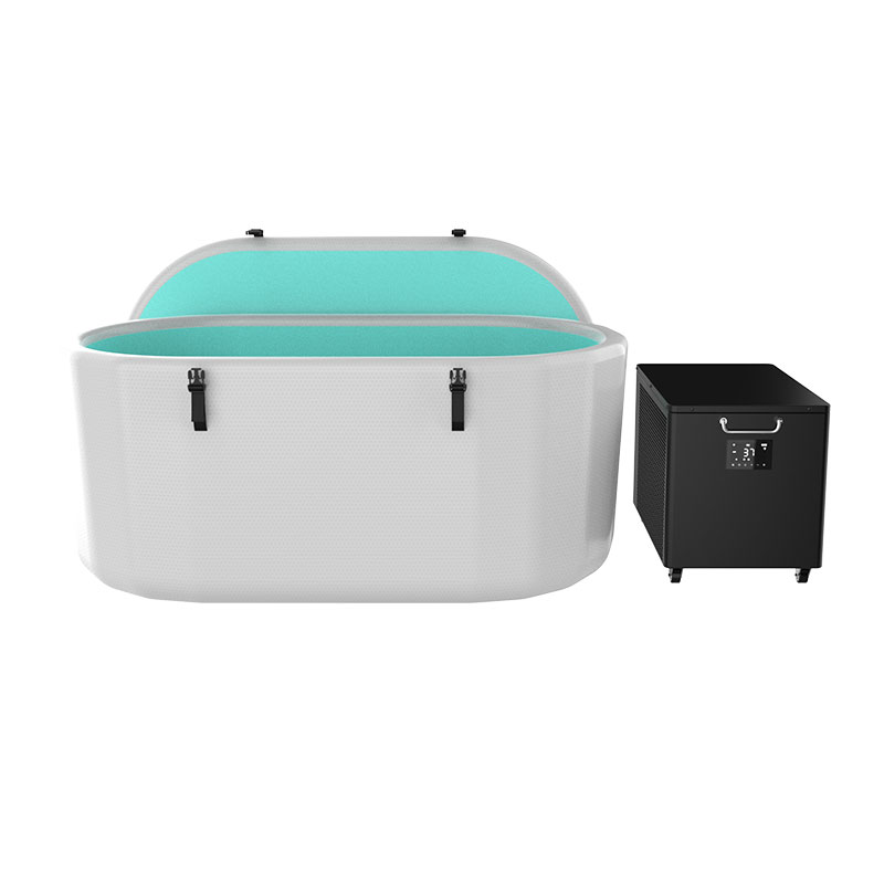 Stort kaldt stupebasseng oppblåsbart