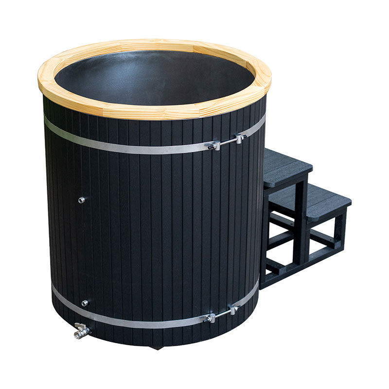 Kompositt isbadekar med 304 rustfritt stålforing