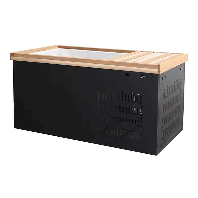 Kompakt Cedar kaldt stupebadekar med 304