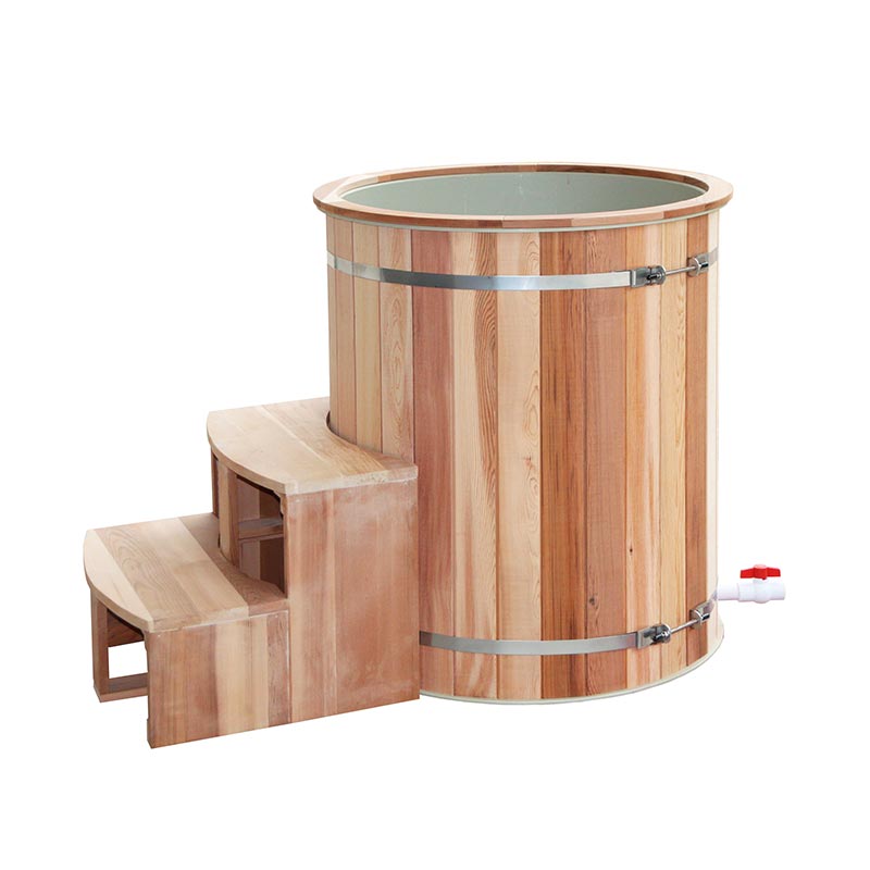 Aromatic Cold Plunge Barrel for Spa & Wellness