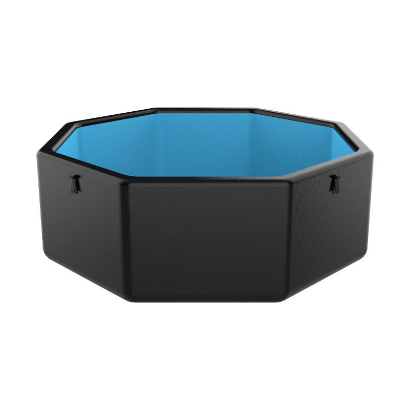Frittstående stupe pod octagon for isbad