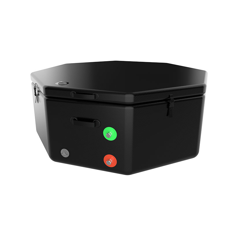 Octagon Ice Pod PVC oppblåst bærbar for utendørs