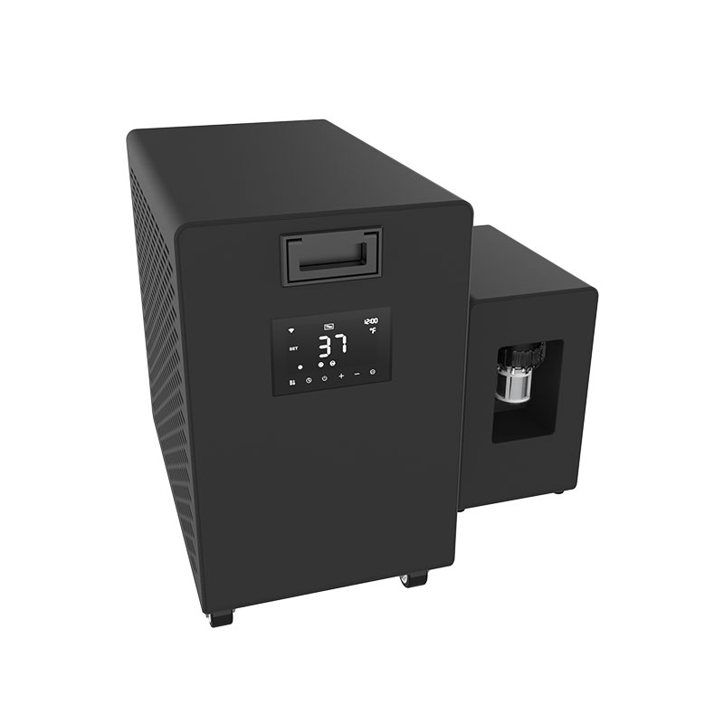Enkeltmodus isbad chiller valgfritt med wifi -kontroller